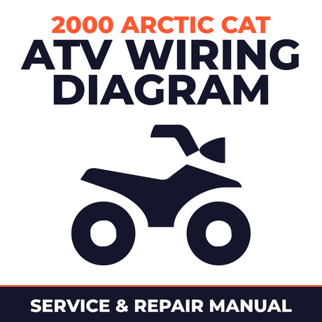 2000 Arctic Cat ATV Wiring Diagram - ATV workshop manual cover