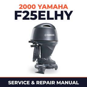2000 Yamaha F25ELHY 4 stroke Service and Repair Manual