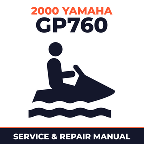 2000 Yamaha GP760 Service and Repair Manual - personal watercraft workshop manual cover