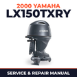 2000 Yamaha LX150TXRY 2 stroke Service and Repair Manual