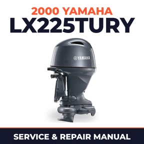 2000 Yamaha LX225TURY 2 stroke Service and Repair Manual