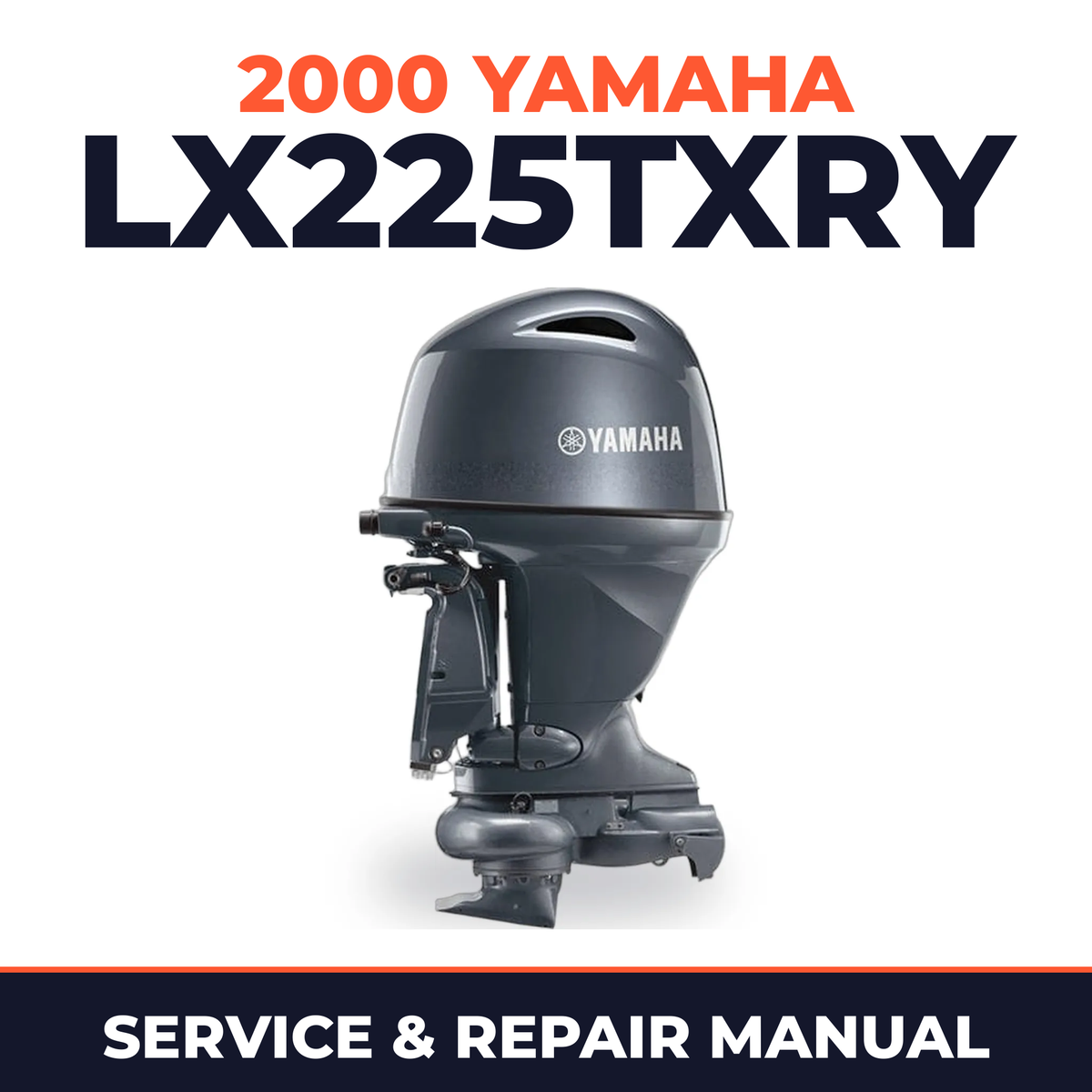 2000 Yamaha LX225TXRY 2 stroke Service and Repair Manual