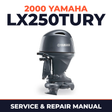 2000 Yamaha LX250TURY 2 stroke Service and Repair Manual