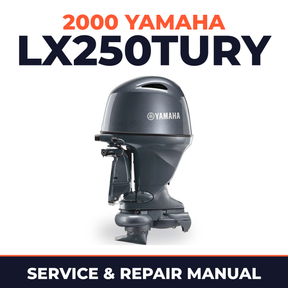 2000 Yamaha LX250TURY 2 stroke Service and Repair Manual