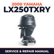 2000 Yamaha LX250TXRY 2 stroke Service and Repair Manual