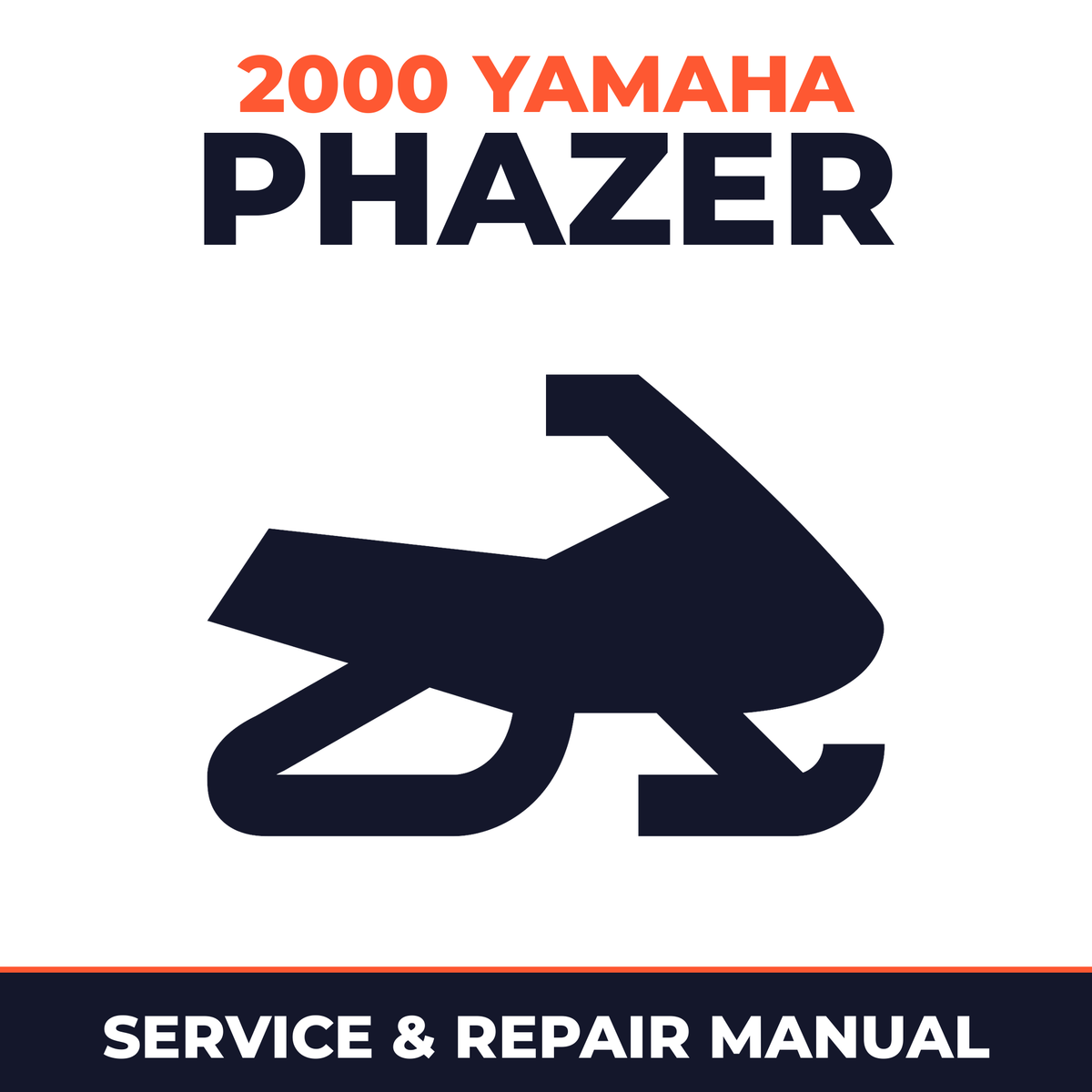 2000 Yamaha PHAZER Service and Repair Manual - snowmobile workshop manual cover