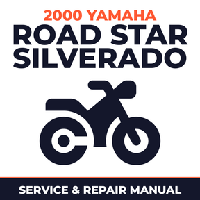2000 Yamaha ROAD STAR SILVERADO Service and Repair Manual - motorcycle workshop manual cover