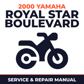2000 Yamaha ROYAL STAR BOULEVARD Service and Repair Manual - motorcycle workshop manual cover