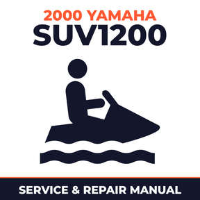 2000 Yamaha SUV1200 Service and Repair Manual - personal watercraft workshop manual cover