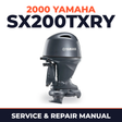2000 Yamaha SX200TXRY 2 stroke Service and Repair Manual