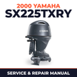 2000 Yamaha SX225TXRY 2 stroke Service and Repair Manual