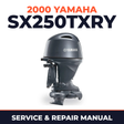 2000 Yamaha SX250TXRY 2 stroke Service and Repair Manual