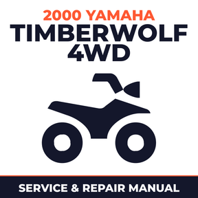 2000 Yamaha TIMBERWOLF 4WD Service and Repair Manual - ATV workshop manual cover