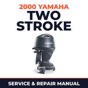 2000 Yamaha Two Stroke Service and Repair Manual - outboard workshop manual cover