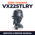 2000 Yamaha VX225TLRY 2 stroke Service and Repair Manual