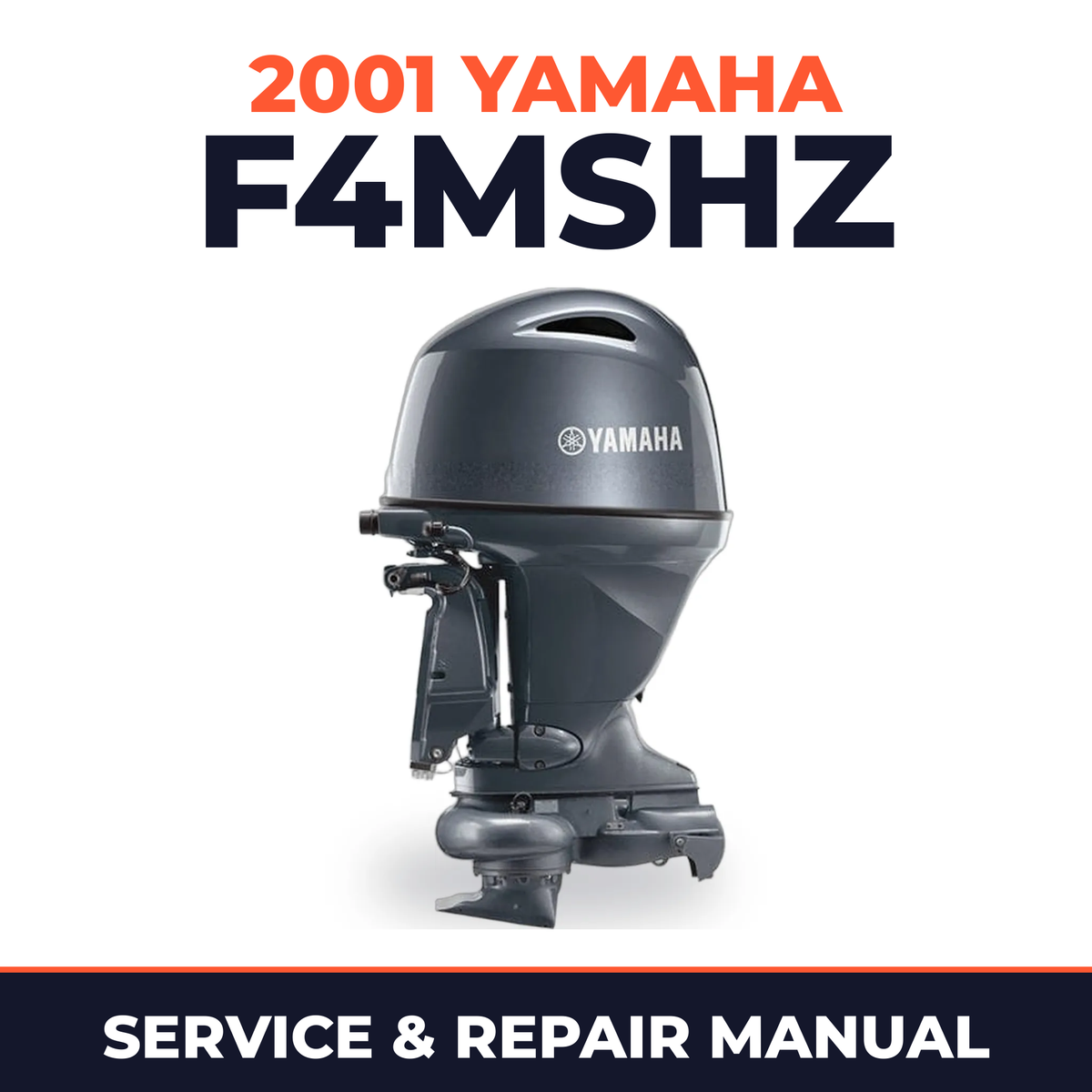 2001 Yamaha F4MSHZ 4 stroke Service and Repair Manual