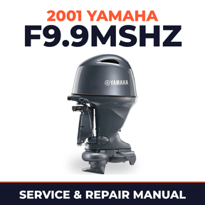 2001 Yamaha F9.9MSHZ 4 stroke Service and Repair Manual