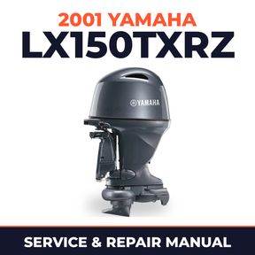 2001 Yamaha LX150TXRZ 2 stroke Service and Repair Manual