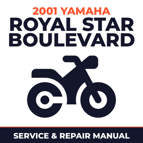 2001 Yamaha ROYAL STAR BOULEVARD Service and Repair Manual - motorcycle workshop manual cover