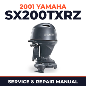 2001 Yamaha SX200TXRZ 2 stroke Service and Repair Manual