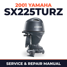 2001 Yamaha SX225TURZ 2 stroke Service and Repair Manual