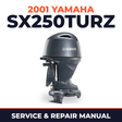 2001 Yamaha SX250TURZ 2 stroke Service and Repair Manual