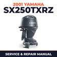 2001 Yamaha SX250TXRZ 2 stroke Service and Repair Manual