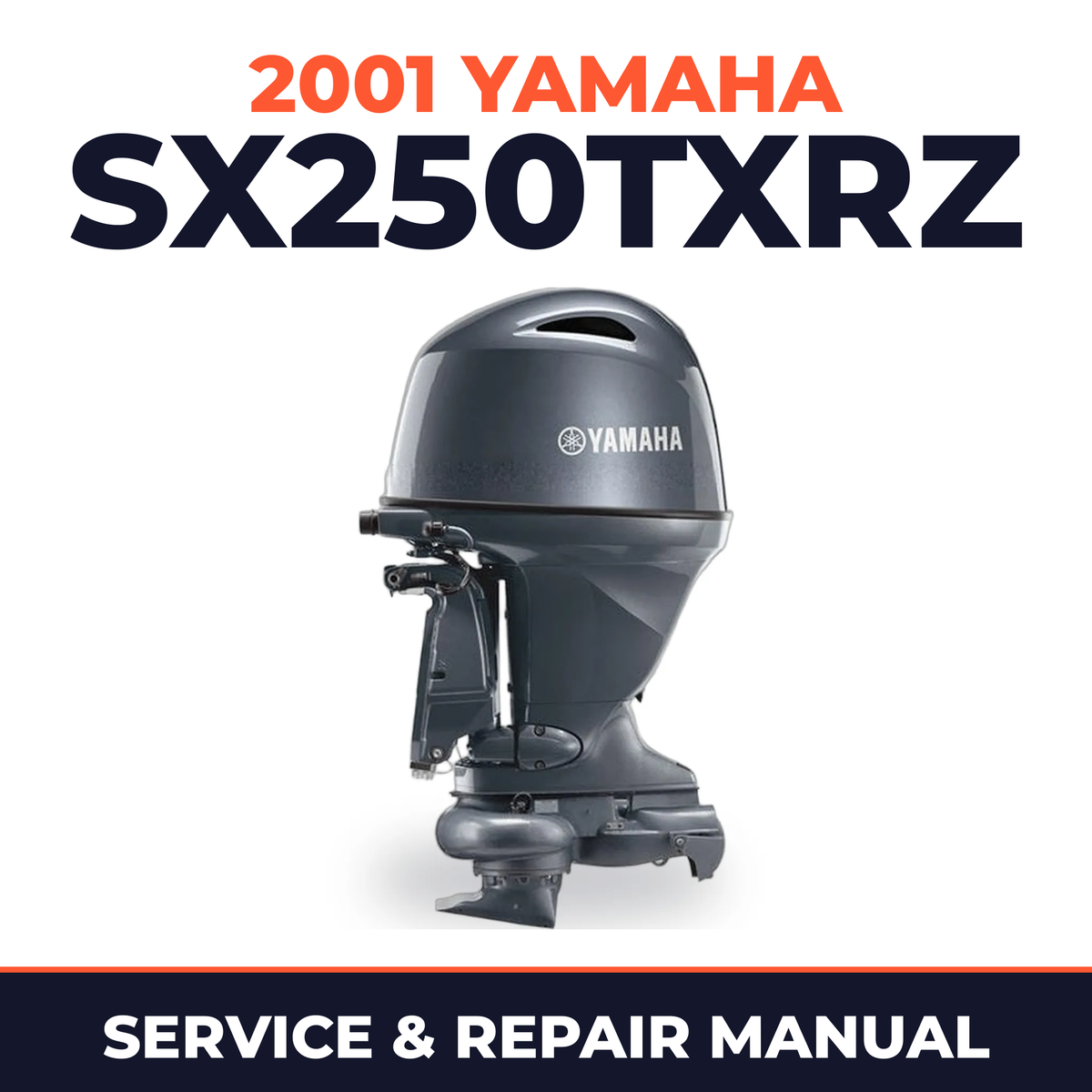 2001 Yamaha SX250TXRZ 2 stroke Service and Repair Manual