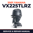 2001 Yamaha VX225TLRZ 2 stroke Service and Repair Manual