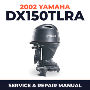 2002 Yamaha DX150TLRA 2 stroke Service and Repair Manual