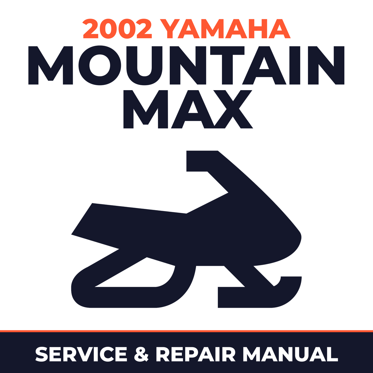 2002 Yamaha MOUNTAIN MAX Service and Repair Manual - snowmobile workshop manual cover