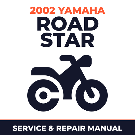 2002 Yamaha ROAD STAR Service and Repair Manual - motorcycle workshop manual cover
