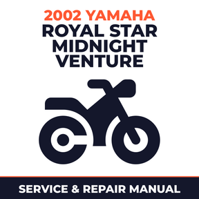 2002 Yamaha ROYAL STAR MIDNIGHT VENTURE Service and Repair Manual - motorcycle workshop manual cover