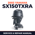 2002 Yamaha SX150TXRA 2 stroke Service and Repair Manual