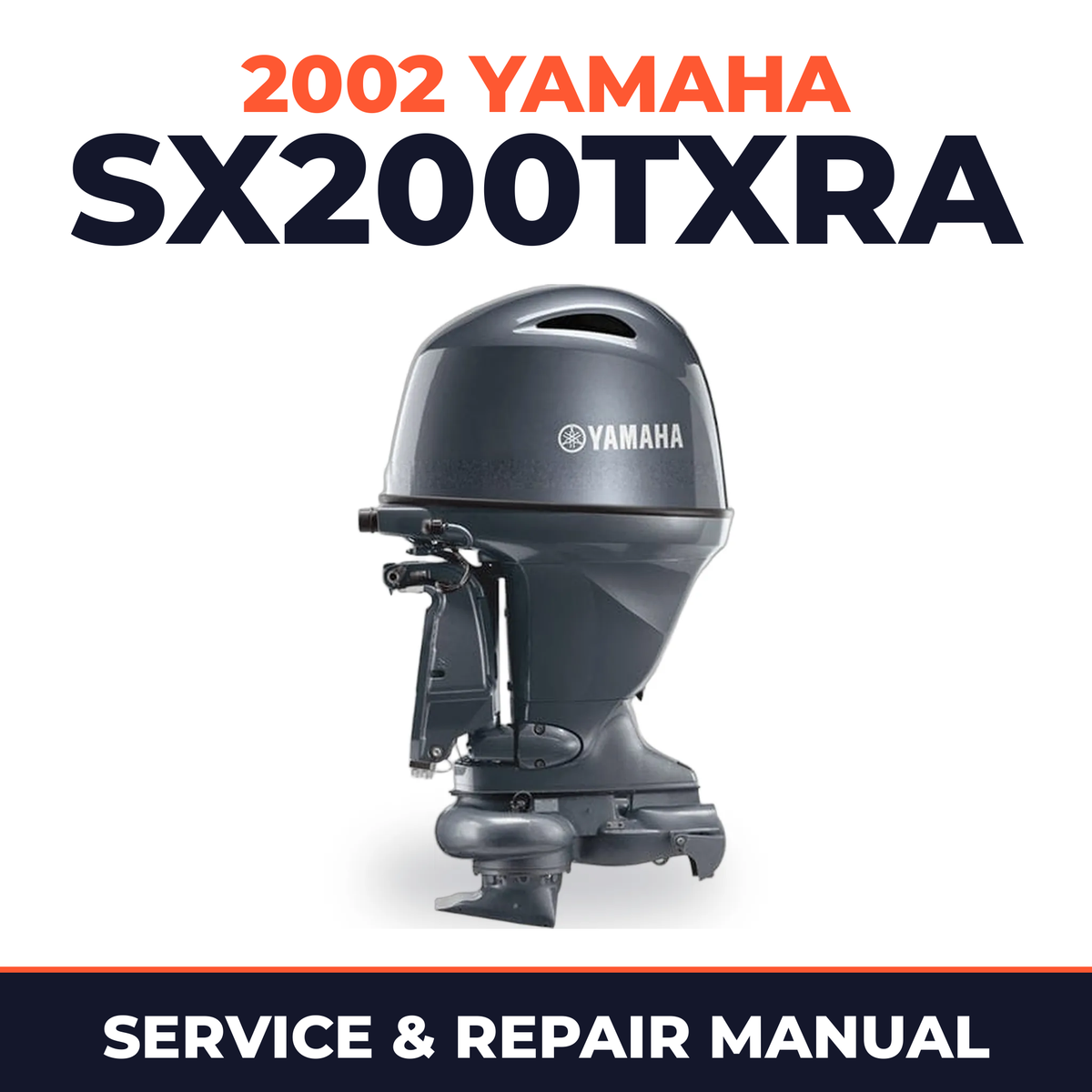 2002 Yamaha SX200TXRA 2 stroke Service and Repair Manual