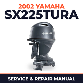 2002 Yamaha SX225TURA 2 stroke Service and Repair Manual