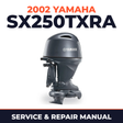 2002 Yamaha SX250TXRA 2 stroke Service and Repair Manual