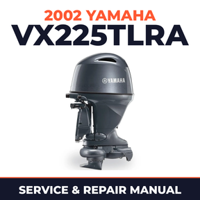 2002 Yamaha VX225TLRA 2 stroke Service and Repair Manual