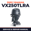 2002 Yamaha VX250TLRA 2 stroke Service and Repair Manual