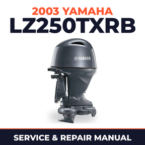 2003 Yamaha LZ250TXRB 2 stroke Service and Repair Manual