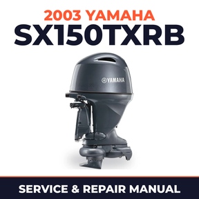 2003 Yamaha SX150TXRB 2 stroke Service and Repair Manual