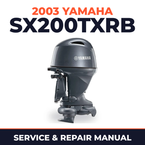 2003 Yamaha SX200TXRB 2 stroke Service and Repair Manual