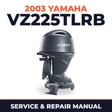 2003 Yamaha VZ225TLRB 2 stroke Service and Repair Manual