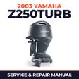 2003 Yamaha Z250TURB 2 stroke Service and Repair Manual