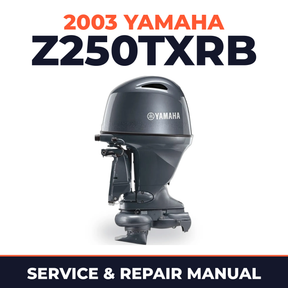 2003 Yamaha Z250TXRB 2 stroke Service and Repair Manual
