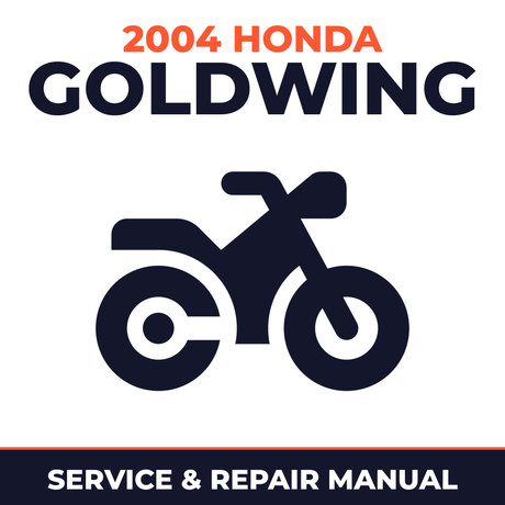 2004 Honda Goldwing Service and Repair Manual - motorcycle workshop manual cover