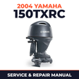 2004 Yamaha 150TXRC 2 stroke Service and Repair Manual