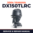 2004 Yamaha DX150TLRC 2 stroke Service and Repair Manual