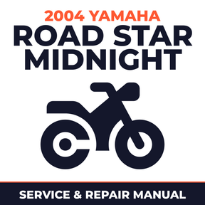 2004 Yamaha ROAD STAR MIDNIGHT Service and Repair Manual - motorcycle workshop manual cover
