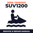 2004 Yamaha SUV1200 Service and Repair Manual - personal watercraft workshop manual cover